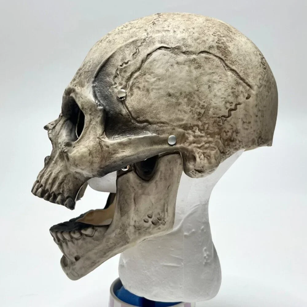 Skull Latex Mask Halloween Skull Mask Adult Size